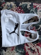 Stanik top sportowy puma XS biały dry cell