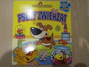 Psoty zwierząt - książeczka z okienkami