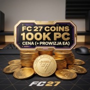 EA FC27 100k coins PC monety + prowizja EA | szybko | bezpiecznie