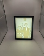 Ramka LED 3D – Wyjątkowa Pamiątka Pierwszej Komunii Świętej