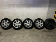 Felgi OEM VW 16, 5x112+ Goodyear Vector 4Seasons Gen-3 205/55/16 6,5-8mm VW