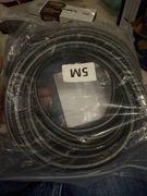 5m wężyk przyłączeniowy w oplocie, przeznaczony do instalacji wodnych.