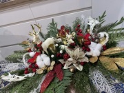 Duży stroik świąteczny z miejscem na 4 świece