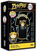 Funko Pop Tee Demon Slayer Zenitsu – Koszulka Anime Rozmiar M