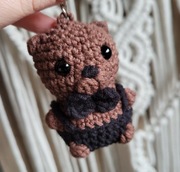 Wyjątkowy breloczek dla Niego(czarny)walentynki,rocznica,dla niej 