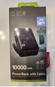 Powerbank SBS TEBBCT10000PDRETK 10000mAh 20W Czarny