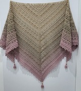 Chusta szydełko narzutka rękodzieło szal bolerko