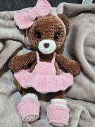 Misia wykonana na szydełku