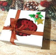 Gwiazdka śnieżynka zawieszka szydełko ozdoba na choinkę - 6 szt. w pudełku.