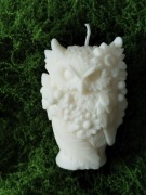 Piękna ręcznie robiona świeca sojowa 