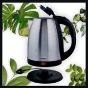 Kultowy Czajnik elektryczny Hoffen HO-00020 1800 W 1,8 l srebrny/szary