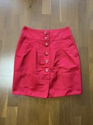 Czerwona spódnica Solar XS S