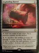 Exploding Barrel MTG TMNT