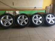 Felgi aluminiowe do Mercedesa B z oponami zimowymi