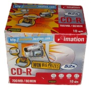 IMATION / CD-R 80MIN/700MB / 52x / 10 SZTUK