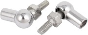 sourcing map 2 szt. Przegub kulowy Rod End M6/M8 – stal, L-kształtny