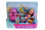 Simba lalka Evi Love w powozie z konikiem morskim EVI'S SEAHORSE CARRIAGE