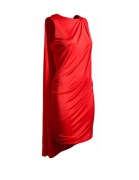Sukienka H&M Versace 36 S czerwona mini cyrkonie 