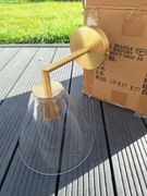 Złote kinkiety nowe, 2 szt