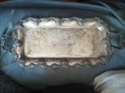 Duża taca platerowana Dekorindustri AB XIX/XXw