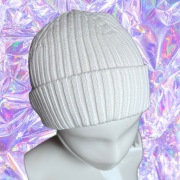 Czapka biała beani Les Deux Copenhagen