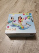 Dmuchany materac do pływania jednorożec intex