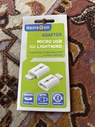 Adapter Reinston EAD03 Lightning na microUSB