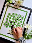 Prezentowe Drzewko Zdrapka - Drzewko Szczęścia