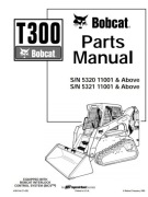 Katalog części Bobcat T 300