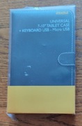 4World etui z klawiaturą na tablet 7-10" czarne