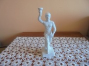 Olimpijczyk ze zniczem,biskwit,sygn.,XX w.