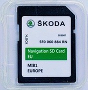 Aktualizacja map MIB1 Skoda EU 2023