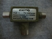 ROZGAŁĘŹNIK rozdzielacz Złącze TRÓJNIK AntenowyTV 2 GNIAZDA 1 WTYK