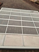 BRAMA PRZEMYSŁOWA SEGMENTOWA 350X350 KOMPLETNA