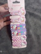 Zestaw spinek do włosów hello kitty 