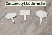 Etykiety do opisu roślin, na balkon, do ogrodu, do szklarni, do domu