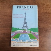 Mapa Francja część północna z 1990 r. 