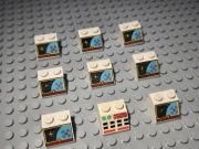 KLOCKI LEGO ELEMENTY SPACE KOSMOS Z NADRUKIEM OD 1ZŁ LICYTACJA