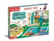 Gra planszowa CLEMENTONI Mówiące pióro 500 pytań dla malucha 3-5lat