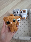 Pluszowy kotek na szydełku 