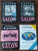 Waldemar Łysiak - SALON (3 tomy) + STULECIE KŁAMCÓW (zestaw) (stan bdb)