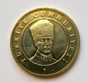 Moneta 5 lirów - Turcja