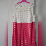 Śliczna sukienka plus size wiosna komunia lato 