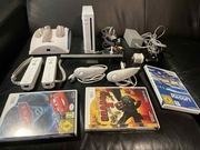 Zestaw Nintendo Wii + 4 gry