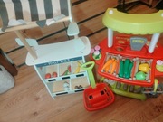 Sklepy, stoiska spożywcze, markety, zabawki edukacyjne.