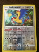 REVERSE HOLO Archeops 147/195 Karta POKEMON TCG Silver Tempest