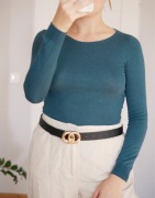 Sweterek na święta wiskoza angora naturalny skład H&M