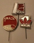 1 MAJA - ZESTAW 3 CIEKAWYCH PRZYPINEK