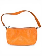 Torebka na ramię wzór skóra krokodyla, H&M, średni