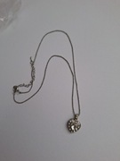 Wisiorek z łańcuszkiem serduszko